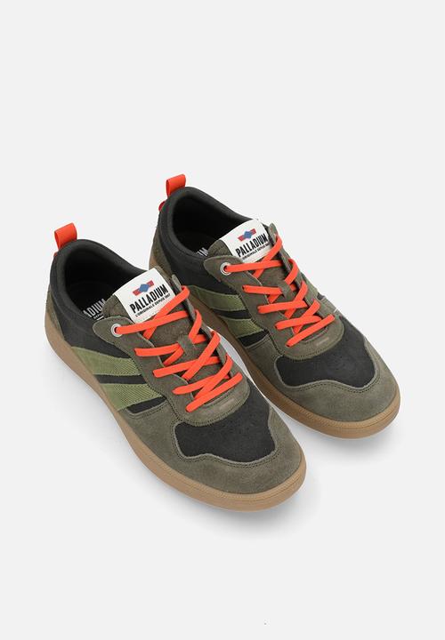 Palladium - PALLACUP FLAME SDE - Beluga/Olive Night