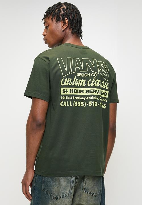 Vans - Shop Front Short Sleeve - Dried Kelp