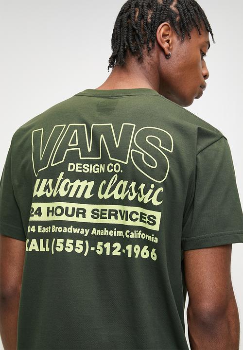 Vans - Shop Front Short Sleeve - Dried Kelp