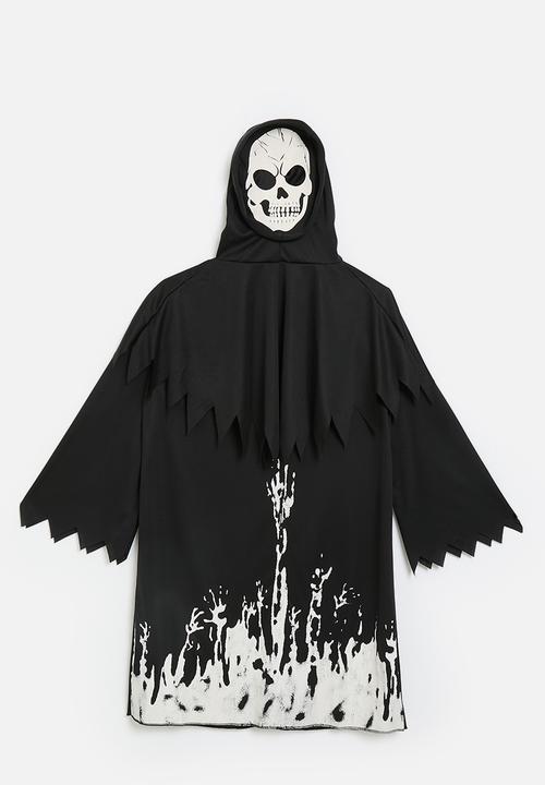 Pop Candy - Skull themed dress up costume - black/white