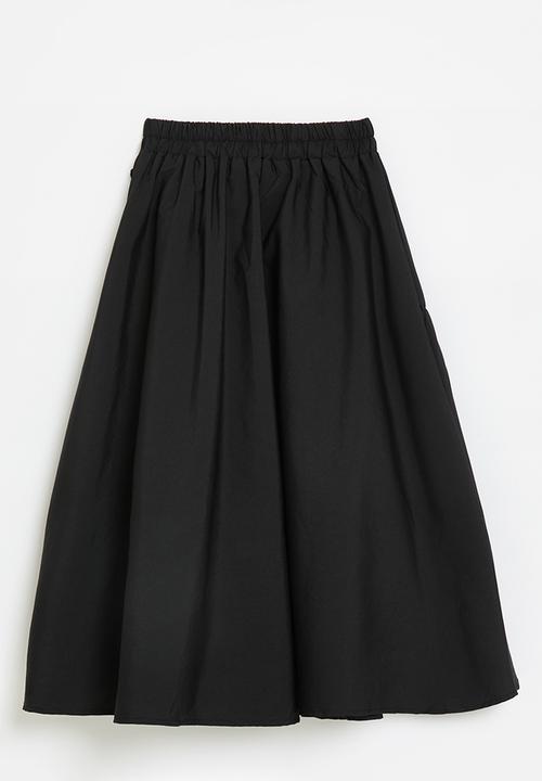 Pop Candy - Bow décor skirt - black