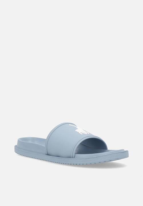 POLO - Big Pony Pool Sandal - Blue