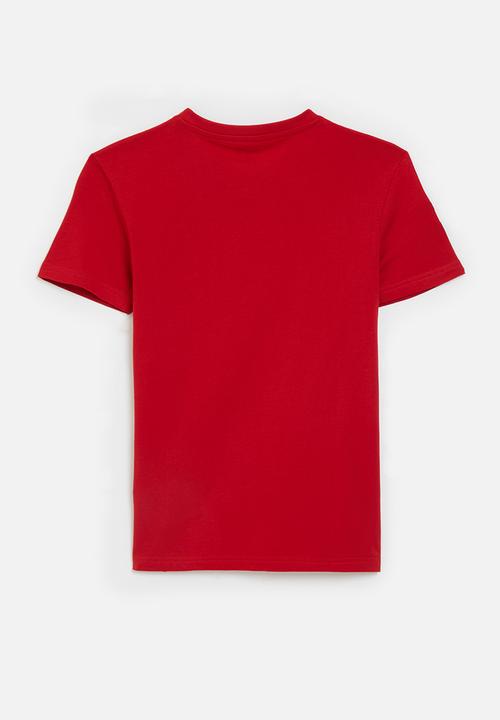 POLO - Core boys james v neck tee - red