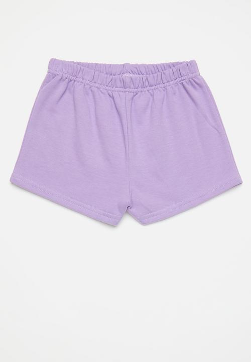 Pop Candy - 2 Pack  sweatshorts - lilac/dusty