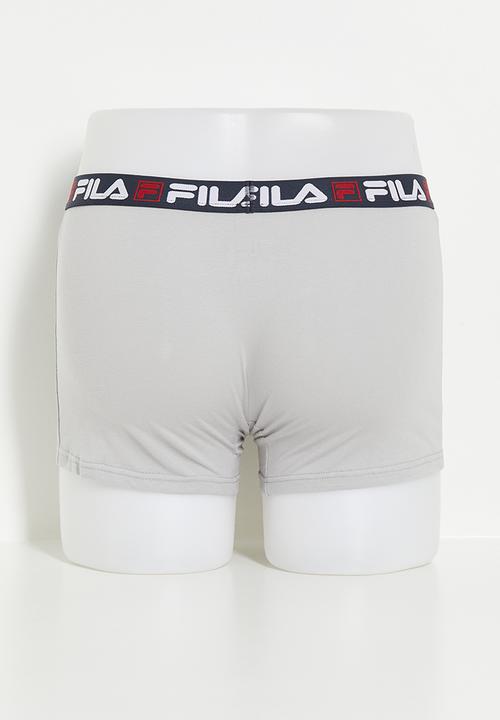FILA - SANTINO TRUNK  (2PK) - GLACIER GREY / STORMY WEATHER