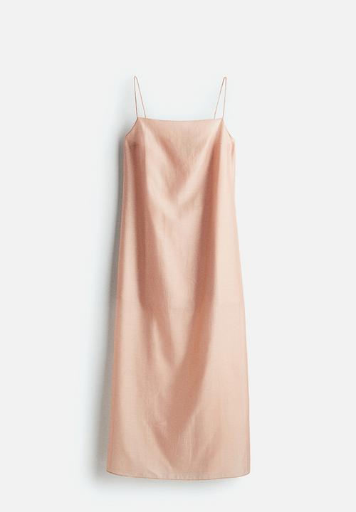H&M - Strappy dress - powder pink