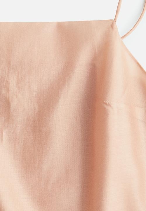 H&M - Strappy dress - powder pink