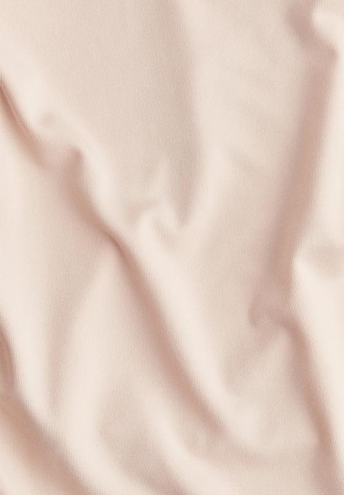 H&M - Ballerina-neckline top - powder pink
