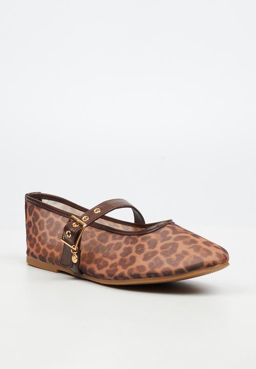 Miss Black - Ayanda 2 mesh pump - chocolate
