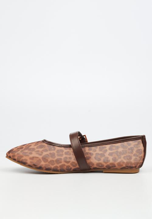 Miss Black - Ayanda 2 mesh pump - chocolate