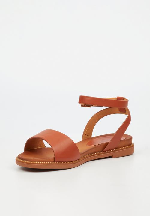 Butterfly Feet - Ellie 1 ankle strap - tan