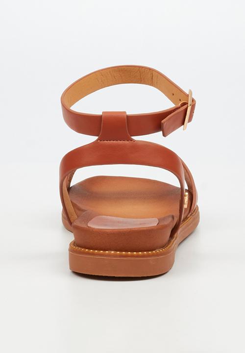 Butterfly Feet - Ellie 1 ankle strap - tan