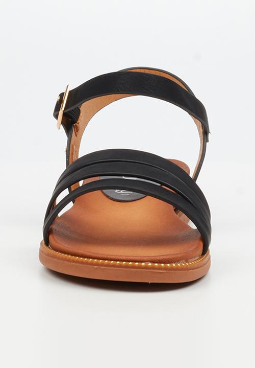 Butterfly Feet - Ellie 11 ankle strap - black