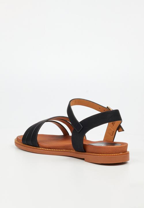 Butterfly Feet - Ellie 11 ankle strap - black