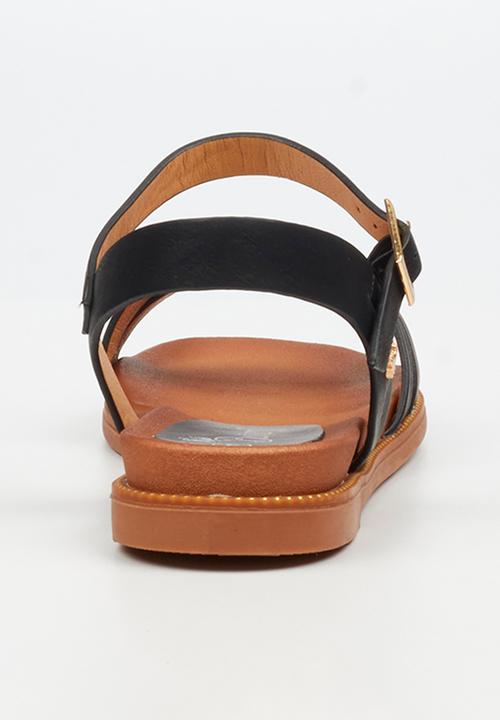 Butterfly Feet - Ellie 11 ankle strap - black