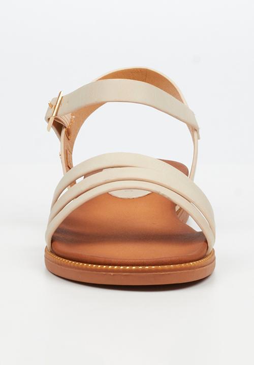 Butterfly Feet - Ellie 11 ankle strap - bone
