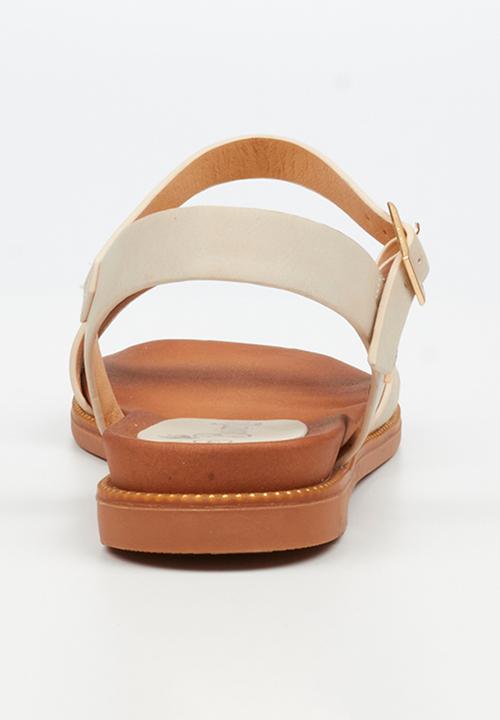 Butterfly Feet - Ellie 11 ankle strap - bone