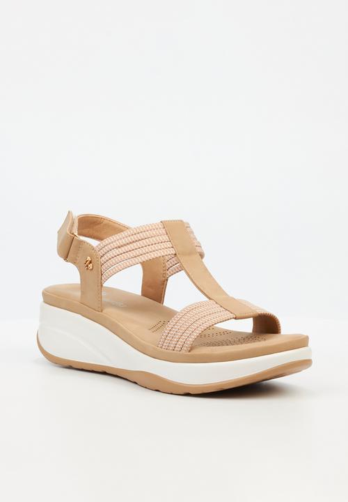 Butterfly Feet - Mieko 1 ankle strap - beige