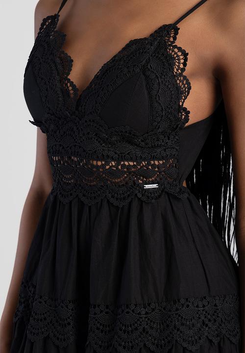 SISSY BOY - Aurelia Tiered Maxi Dress - Black