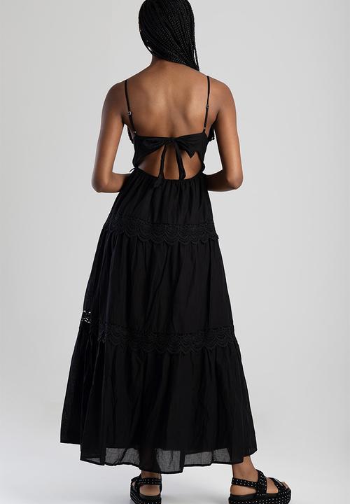 SISSY BOY - Aurelia Tiered Maxi Dress - Black