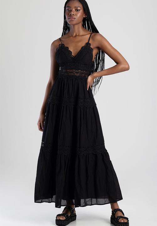 SISSY BOY - Aurelia Tiered Maxi Dress - Black