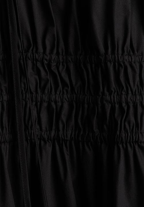H&M - Cotton strappy dress - black