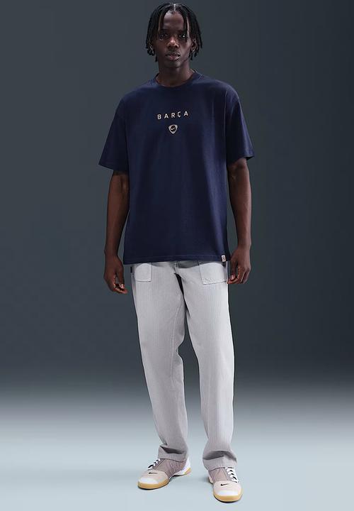 Nike - F.C. Barcelona Total 90 Football T-Shirt - Midnight Navy