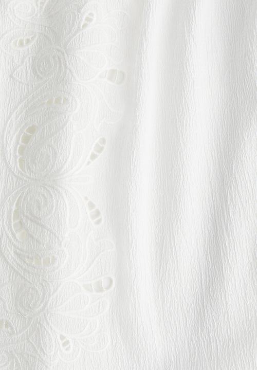 H&M - Broderie anglaise strappy top - cream
