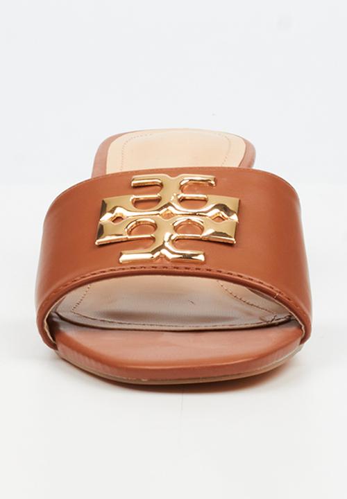 Miss Black - Bina 1 block heel mule - chocolate