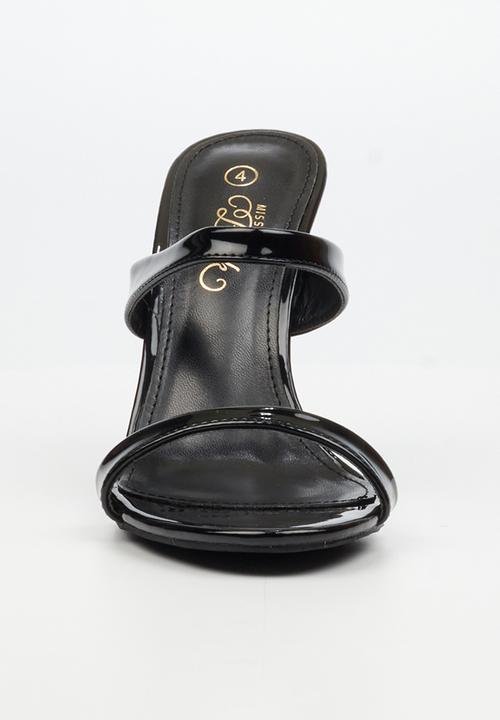 Miss Black - Jazz 38 mule heel - black