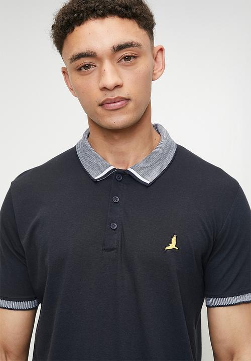 Brave Soul - Polo T-Shirts - Navy