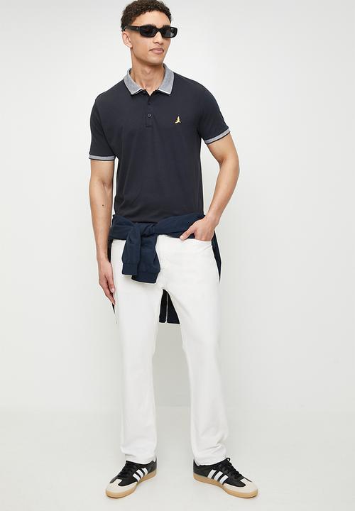 Brave Soul - Polo T-Shirts - Navy