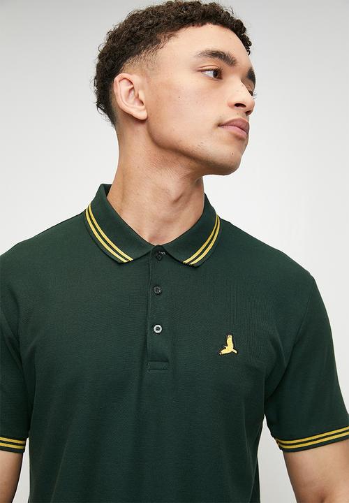 Brave Soul - Polo T-Shirts - Hunter Green