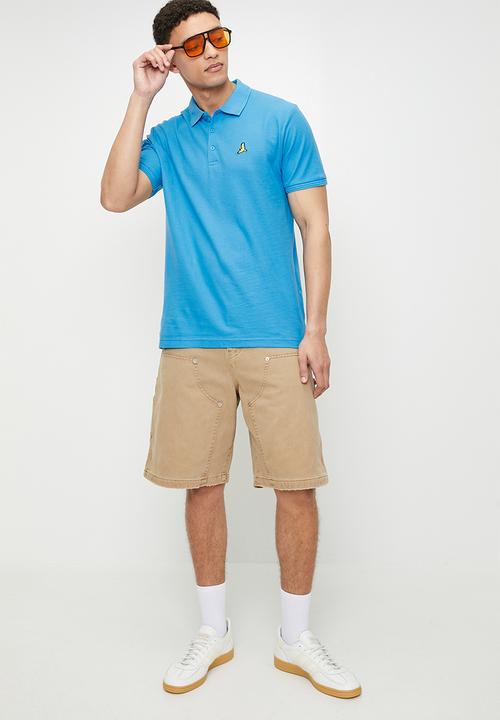 Brave Soul - Polo T-Shirts - Blue