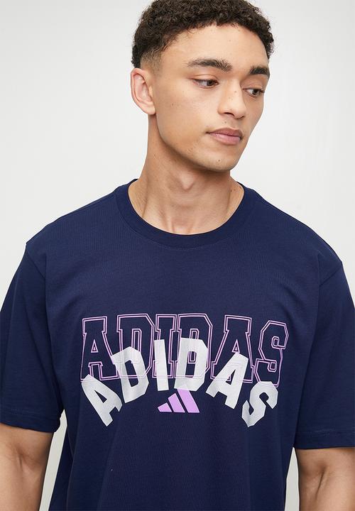 adidas Performance - M WNTR SHINE T - dark blue