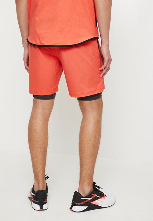 Reebok - Super Light Run Dual Short - Semi Orange Flare