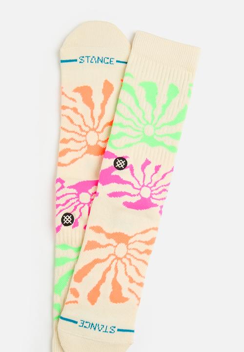 Stance Socks - Hot Sun - Off White