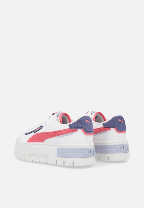 PUMA - Mayze Crashed Jr - Puma White/Magic Rose