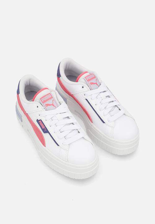 PUMA - Mayze Crashed Jr - Puma White/Magic Rose