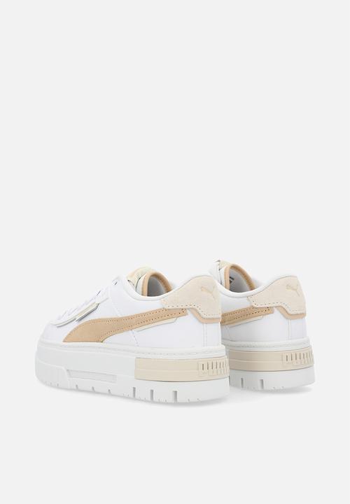 PUMA - Mayze Crashed Jr - Puma White-Light Sand