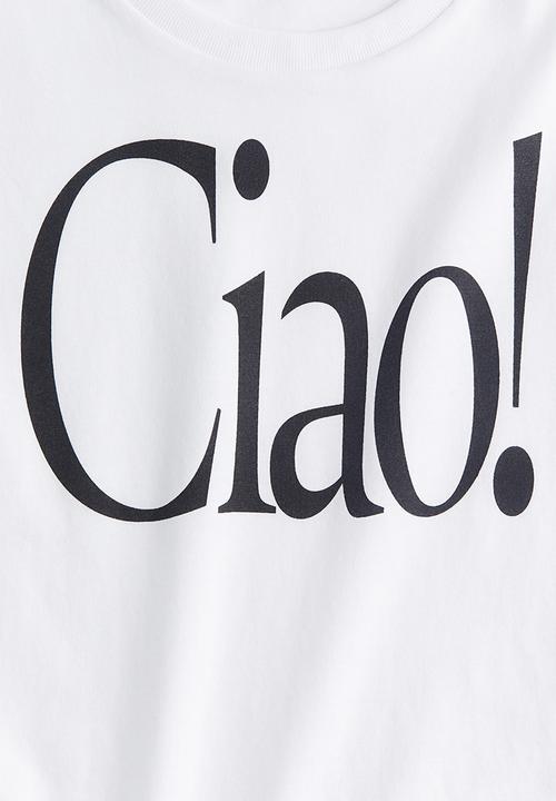 H&M - Printed t-shirt - white,multi