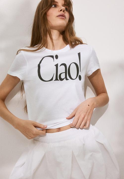 H&M - Printed t-shirt - white,multi