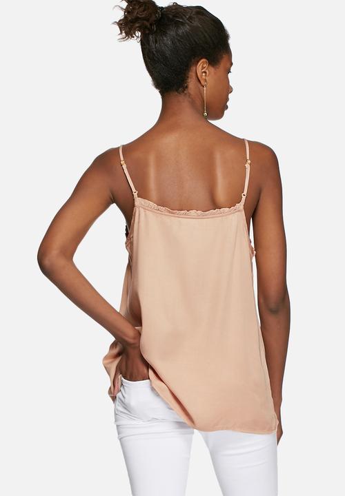 VILA - Saca anglaise cami