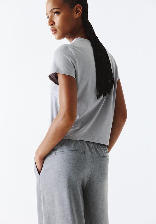H&M - Printed t-shirt - grey,multi