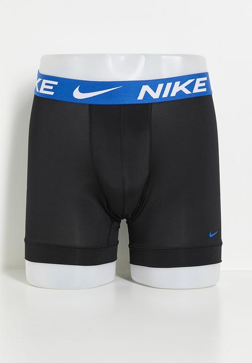 Nike - Dri-Fit Essential Micro Sport 3 Pack Boxer - Black/Game Royal/Uni Blue