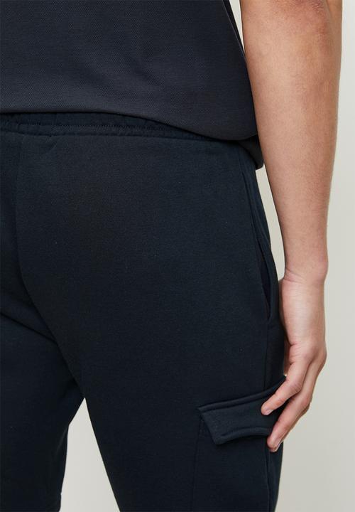 Brave Soul - Cargo Knit Shorts  - Navy