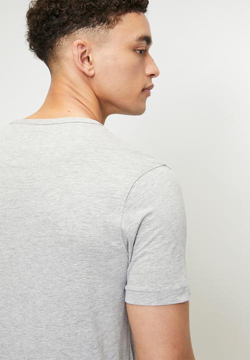 Brave Soul - Polo T-Shirts - Light Grey Marl