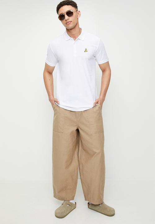 Brave Soul - Polo T-Shirts - White