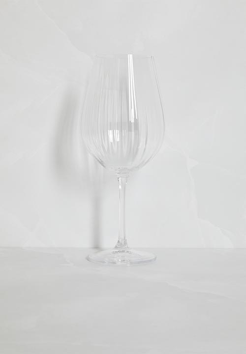 Excellent Houseware - Crystaline wine glass set of 4 - Clear