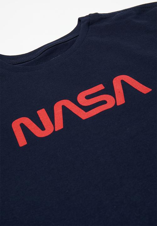 Pop Candy - Nasa logo pj set - dark navy/red